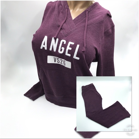 Victoria's Secret Tops - Victoria’s Secret Angel Hoodie and Sweatpants